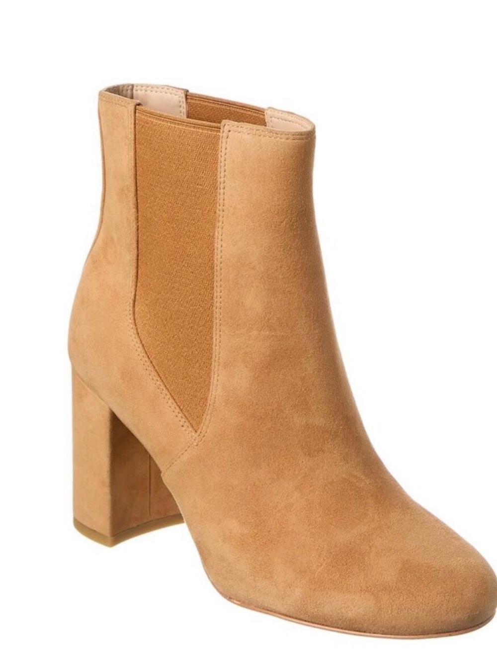 Brand new Stuart Weitzman Celina Suede Chelsea Boot, Brown